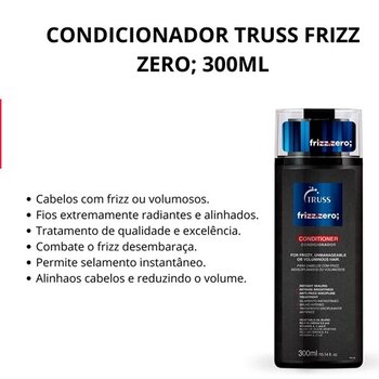 CONDICIONADOR FRIZZ ZERO TRUSS 300ML