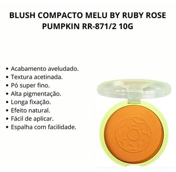 BLUSH COMPACTO PUMPKIN MELU 10G