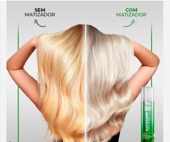 MATIZADOR MAGIC COLOR GREEN BLOND CHAMPAGNE 3D FOREVER LISS 100ML