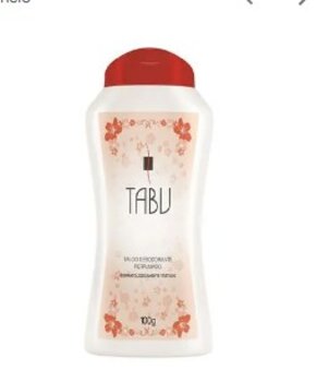 TALCO PERFUMADO TABU 100G