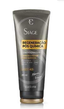 CONDICIONADOR SIAGE REGENERACAO POS QUIMICA EUDORA 200ML