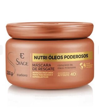 MASCARA SIAGE NUTRI OLEOS PODEROSOS EUDORA 250G