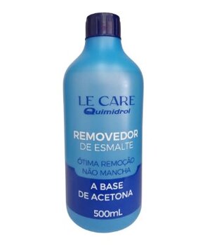 REMOVEDOR DE ESMALTE A BASE DE ACETONA LE CARE 500ML