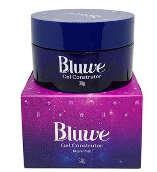 GEL CONSTRUTOR NATURAL PINK BLUWE 30G