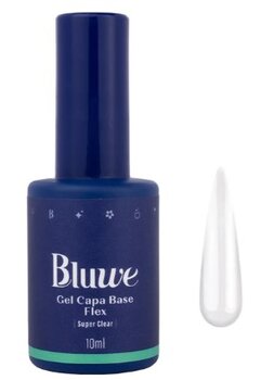 GEL PARA UNHA CAPA BASE FLEX SUPER CLEAR BLUWE 10ML