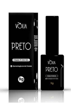 ESMALTE EM GEL VOLIA PRETO  9G