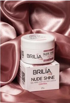 GEL CONTROL NUDE INTENSE SHINE BRILIA NAILS 25G