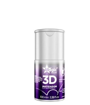 MATIZADOR MAGIC COLOR PLATINUM BRANCO 3D FOREVER LISS 100ML