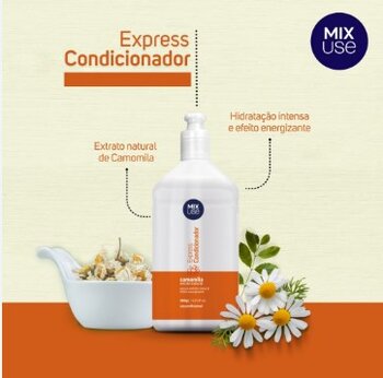 CONDICIONADOR EXPRESS CAMOMILA MIX USE 480G