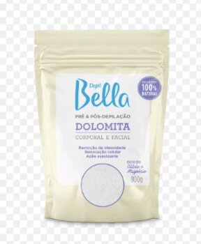 PO DOLOMITA CORPORAL E FACIAL DEPIL BELLA 800G