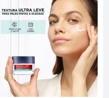 GEL CREME REVITALIFT HIALURONICO ANTI OLEO LOREAL 49G