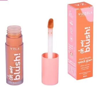 BLUSH LIQUIDO OH MY BLUSH 02 PEACH GLOW VIZZELLA 6ML