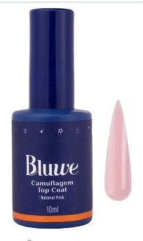 TOP COAT CAMUFLAGEM NATURAL PINK BLUWE 10ML