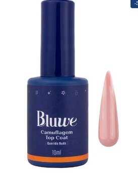 TOP COAT CAMUFLAGEM QUERIDO NUDE BLUWE 10ML