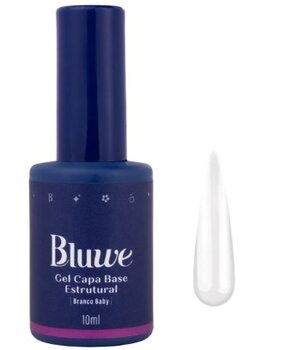 GEL PARA UNHA CAPA BASE ESTRUTURAL BRANCO BABY BLUWE 10ML