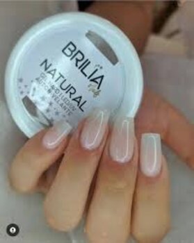 PO ACRILICO NATURAL BRILIA NAILS 20G