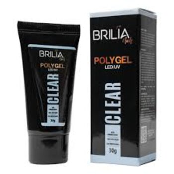 POLYGEL CLEAR BRILIA NAILS 30G