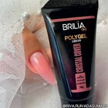 POLYGEL CRISTAL COVER BRILIA NAILS 30G