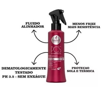 FLUIDO ALINHADOR POS PROGRESSIVA HASKELL 120ML