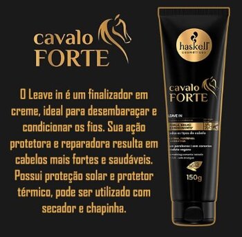 LEAVE IN CAVALO FORTE HASKELL 150ML