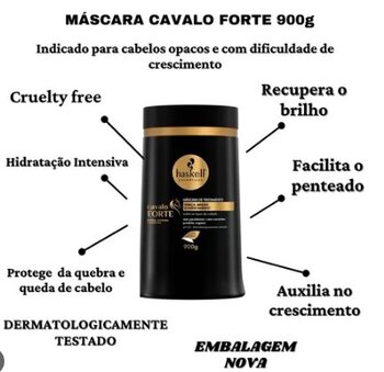 MASCARA CAVALO FORTE HASKELL 900G