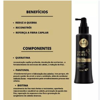 TONICO CAVALO FORTE HASKELL 120ML