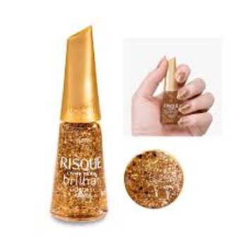 ESMALTE RISQUE LIVRE PARA BRILHAR CHEGA E ARRASA 8ML