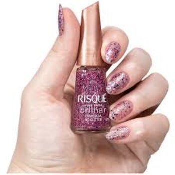 ESMALTE RISQUE LIVRE PARA BRILHAR CRAVEJADA 8ML