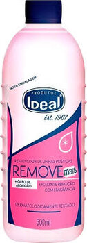 REMOVEDOR DE UNHAS POSTICAS IDEAL 500ML