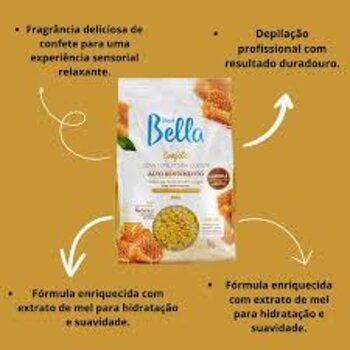 CERA CONFETE MEL DEPIL BELLA 1KG