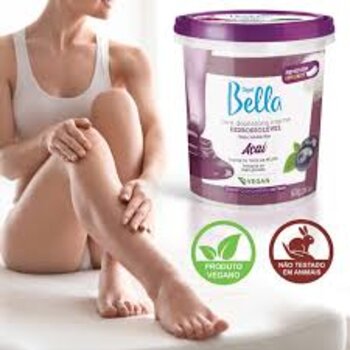 CERA HIDROSSOLUVEL ACAI 600G DEPIL BELLA