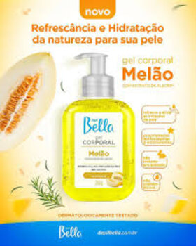 GEL POS DEPILACAO MELAO DEPIL BELLA 250G