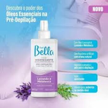 LOCAO LAVANDA E MELALEUCA DEPIL BELLA 500 ML