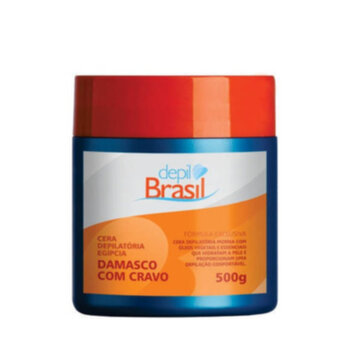 CERA DEPIL BRASIL DAMASCO COM CRAVO 500G