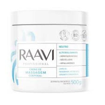 CREME DE MASSAGEM NEUTRO RAAVI 500G