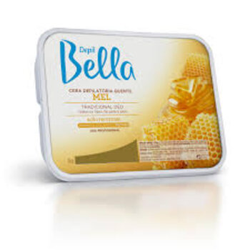 CERA DEPILATORIA EM BARRA DEPIL BELLA MEL 1KG