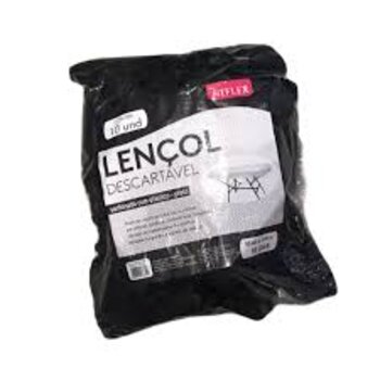 LENCOL COM ELASTICO PRETO 2027 NTFLEX 10UN