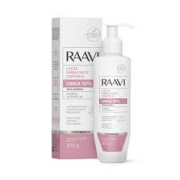 LOÇÃO HIDRATANTE CORPORAL DE UREIA 10% RAAVI 200G