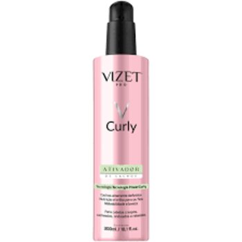 ATIVADOR DE CACHOS CURLY VIZET 300ML