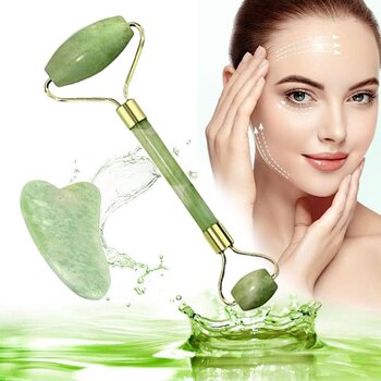 PEDRA JADE FACIAL SCRAPER