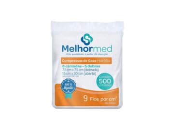 COMPRESSA DE GASES MELHORMED 09FIOS 500UN